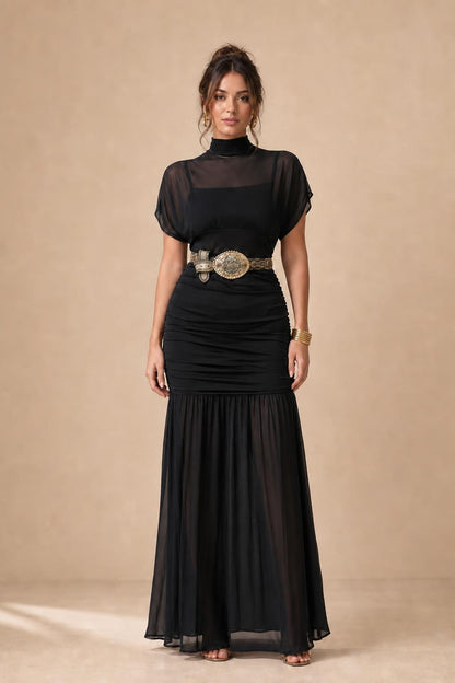 Front view of the black color variant